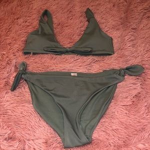 Two piece bathing suit